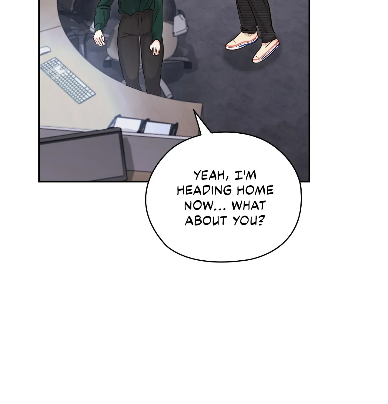 Be Quiet and Don’t Even Smile in the Office Chapter 32 page 14 - 