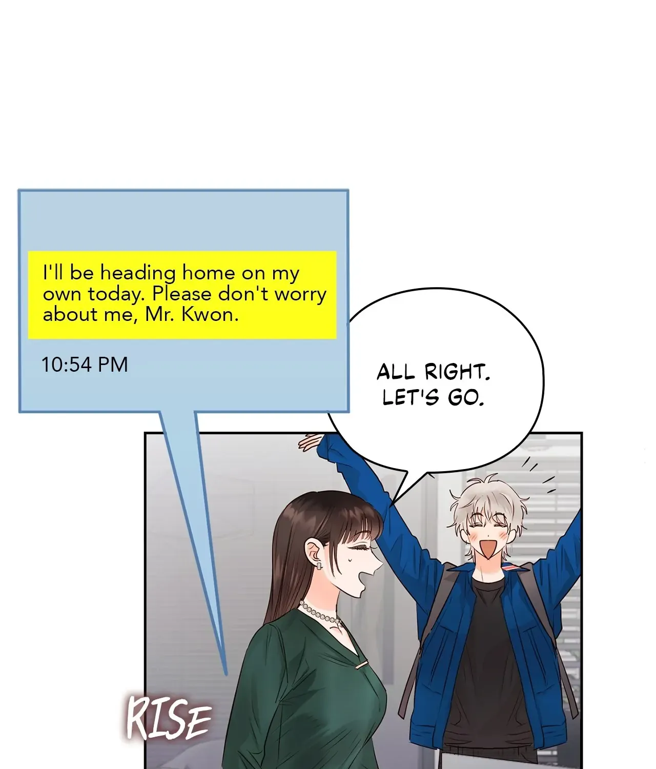 Be Quiet and Don’t Even Smile in the Office Chapter 32 page 36 - 