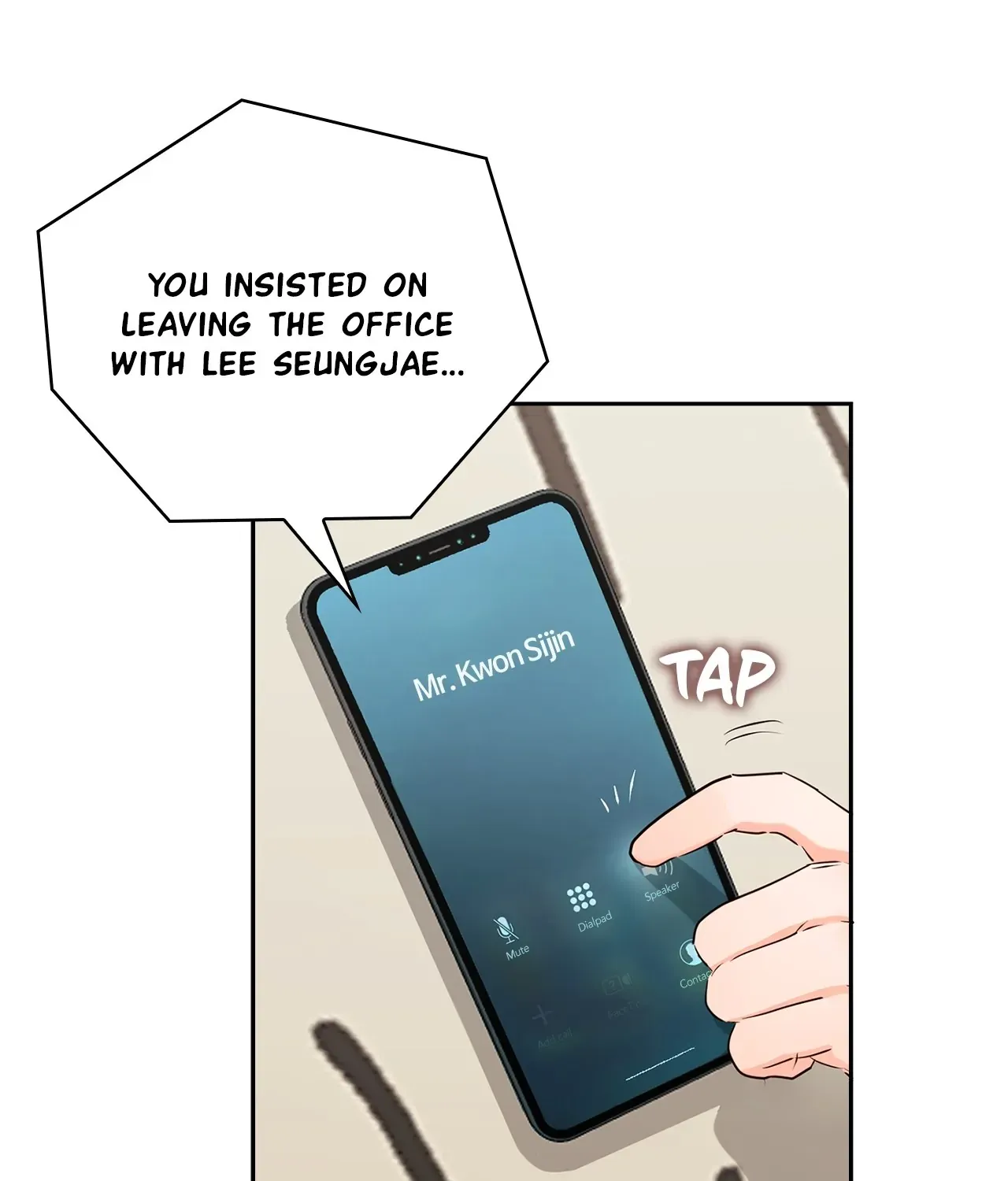 Be Quiet and Don’t Even Smile in the Office Chapter 33 page 54 - 