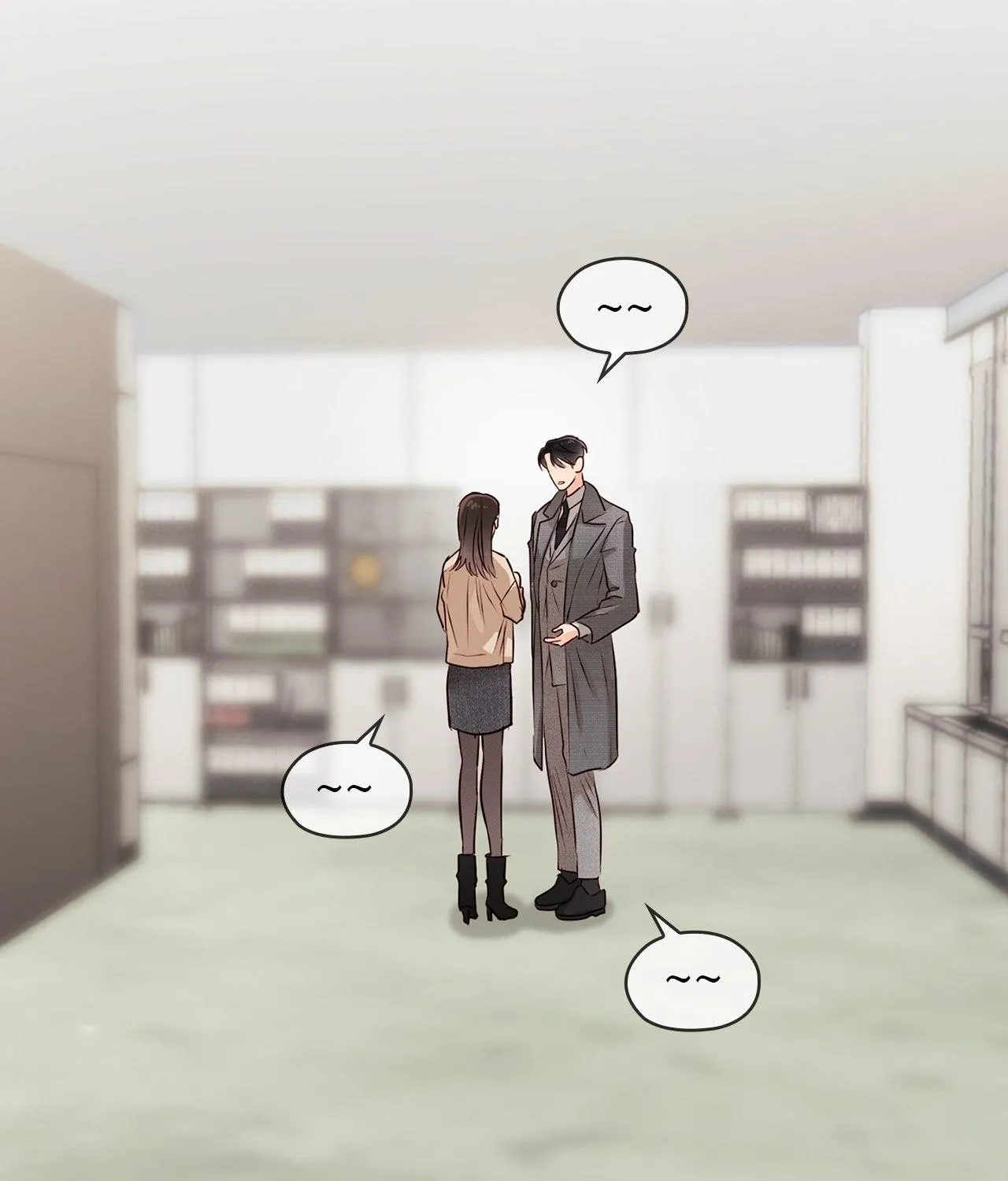 Be Quiet and Don’t Even Smile in the Office Chapter 37 page 34 - 