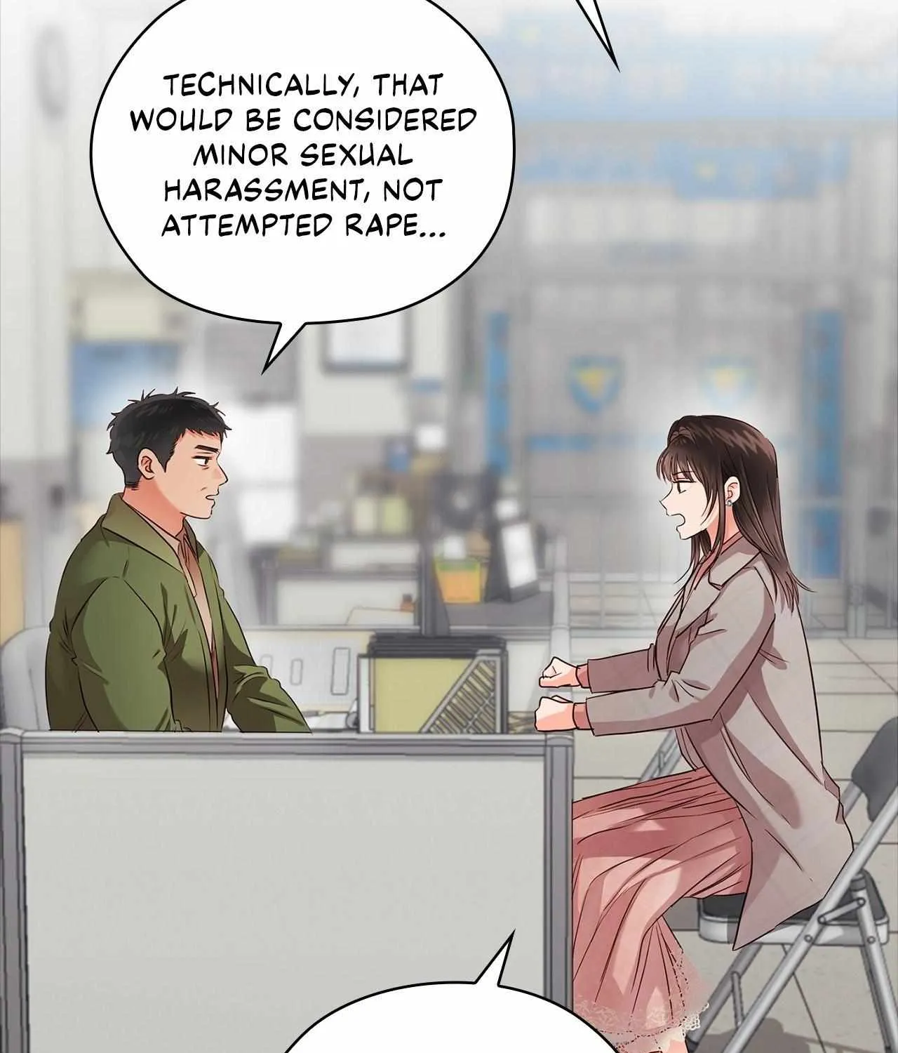 Be Quiet and Don’t Even Smile in the Office Chapter 42 page 22 - 