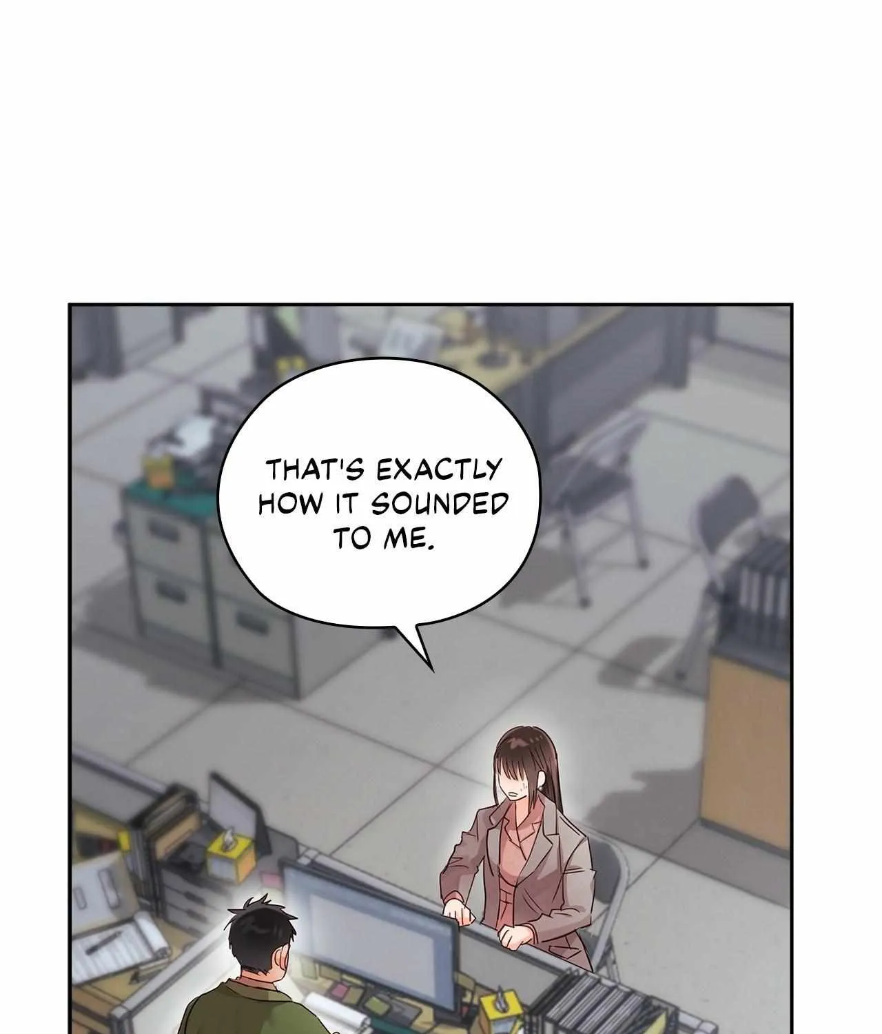 Be Quiet and Don’t Even Smile in the Office Chapter 42 page 35 - 