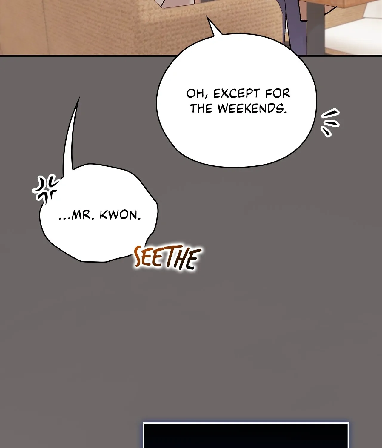 Be Quiet and Don’t Even Smile in the Office Chapter 55 page 227 - 