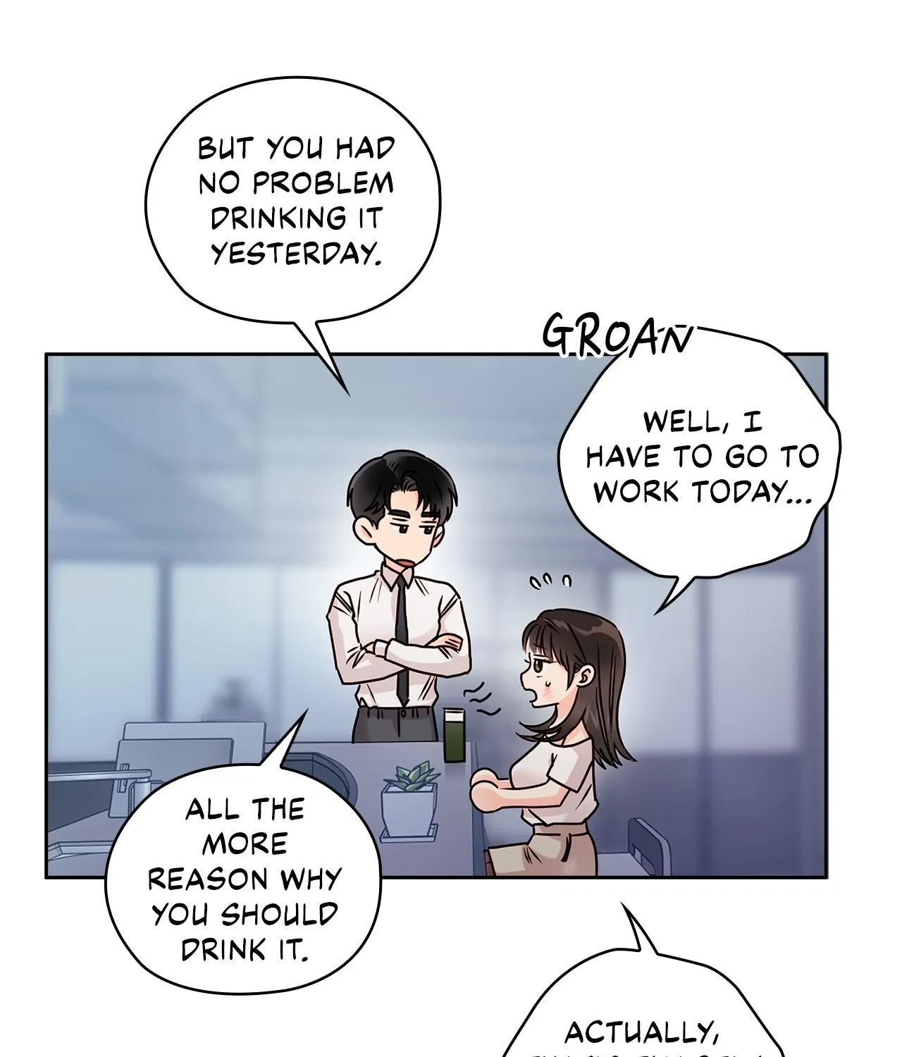 Be Quiet and Don’t Even Smile in the Office Chapter 56 page 132 - 