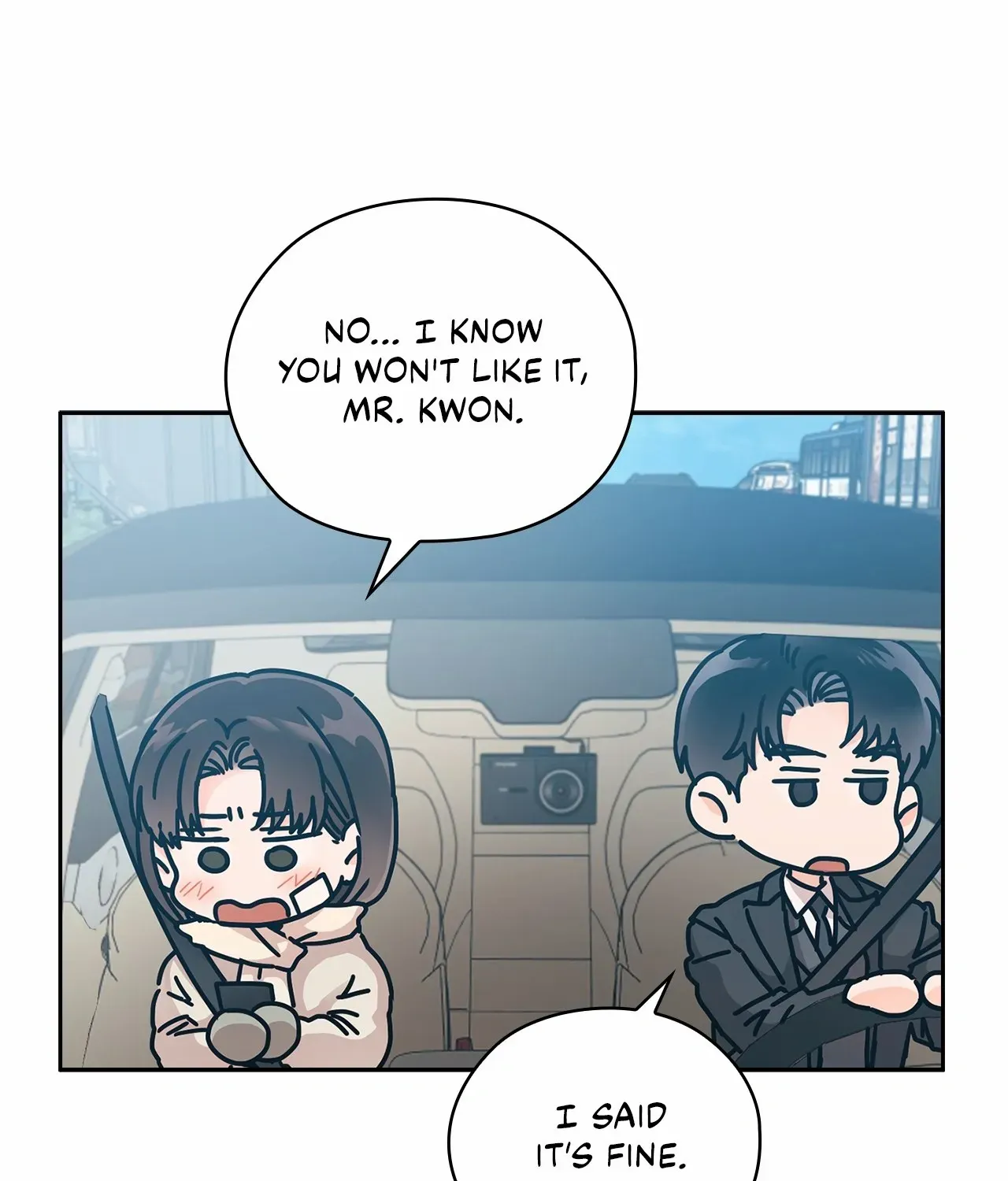 Be Quiet and Don’t Even Smile in the Office Chapter 57 page 111 - 