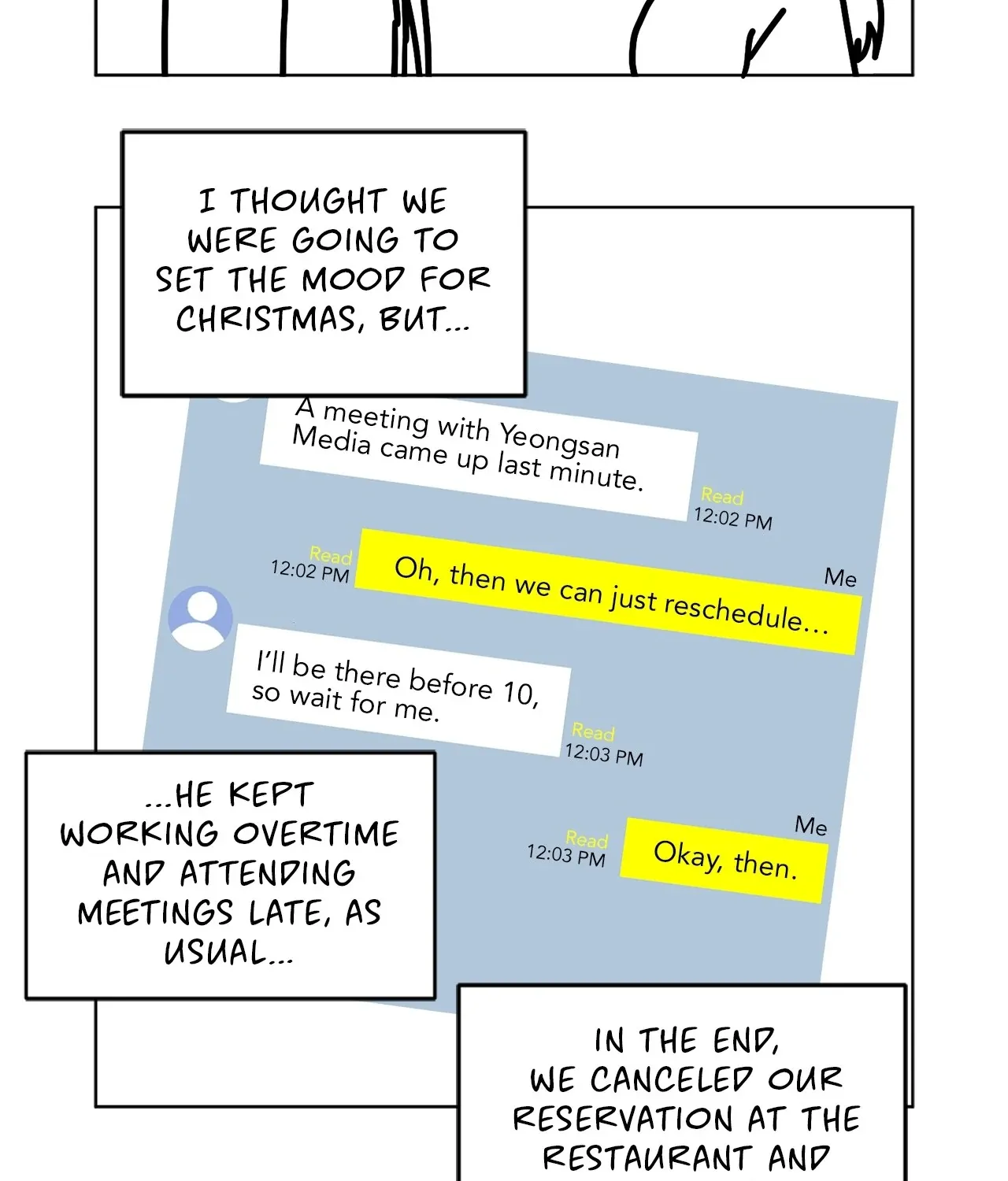 Be Quiet and Don’t Even Smile in the Office Chapter 59.5 page 8 - 