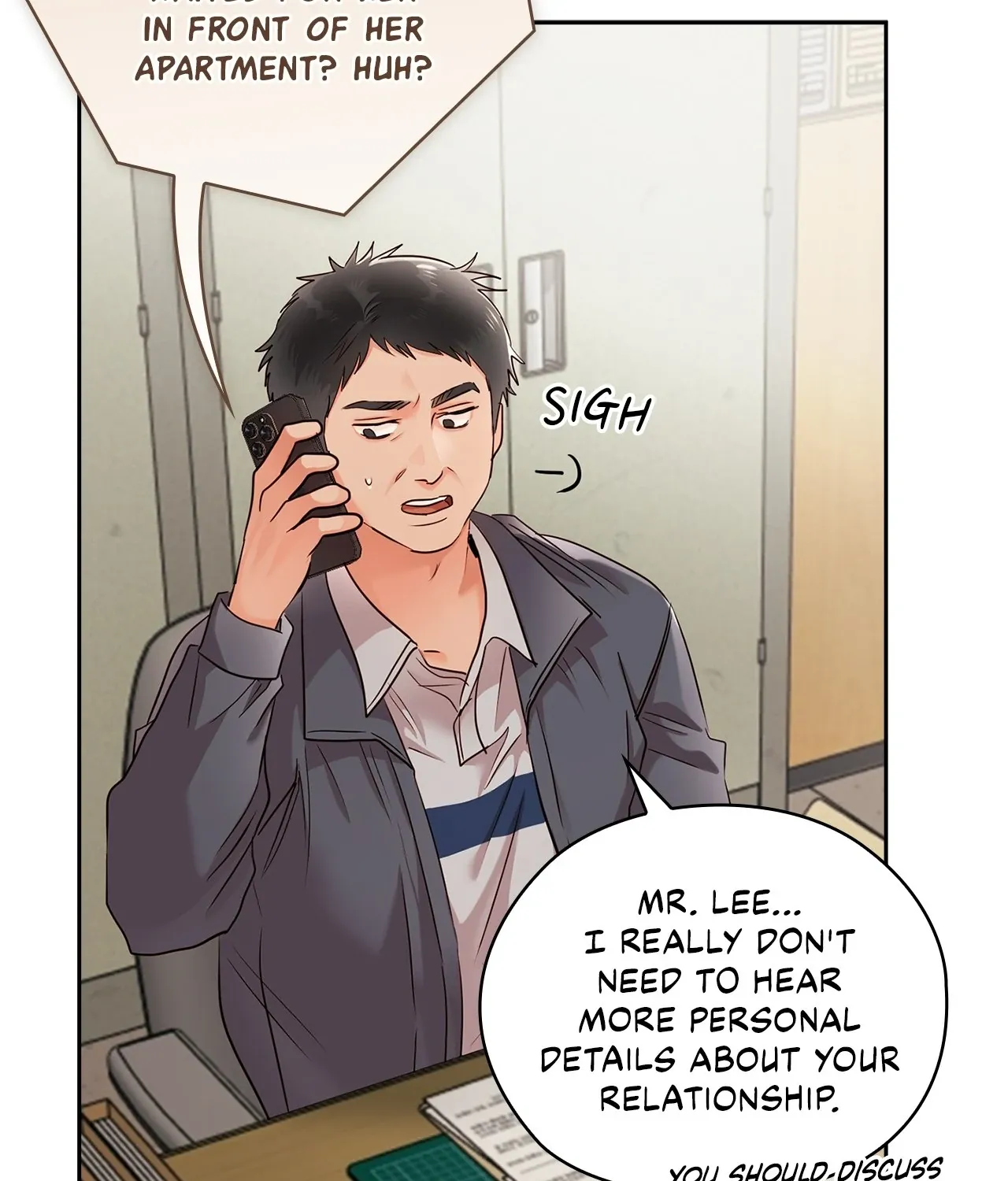 Be Quiet and Don’t Even Smile in the Office Chapter 59 page 33 - 