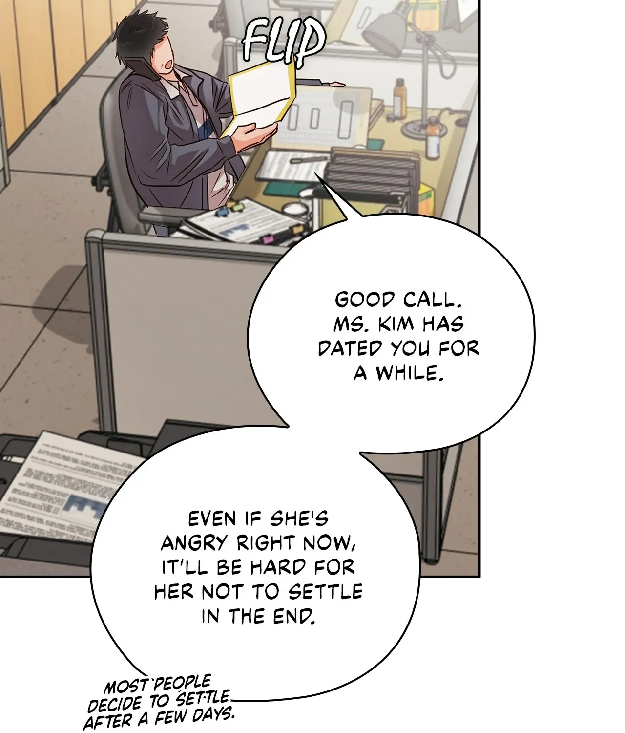 Be Quiet and Don’t Even Smile in the Office Chapter 59 page 44 - 