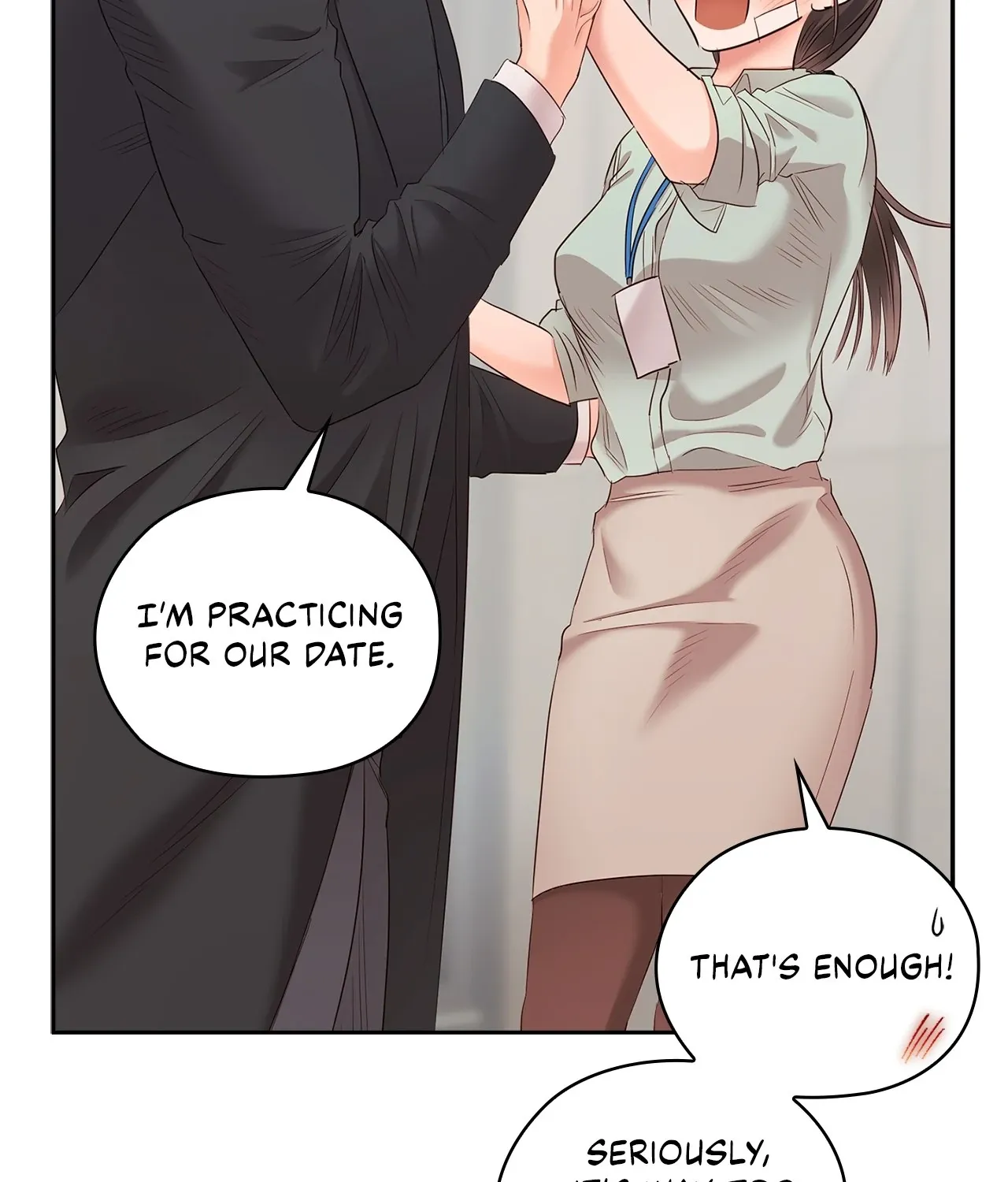 Be Quiet and Don’t Even Smile in the Office Chapter 62 page 201 - 
