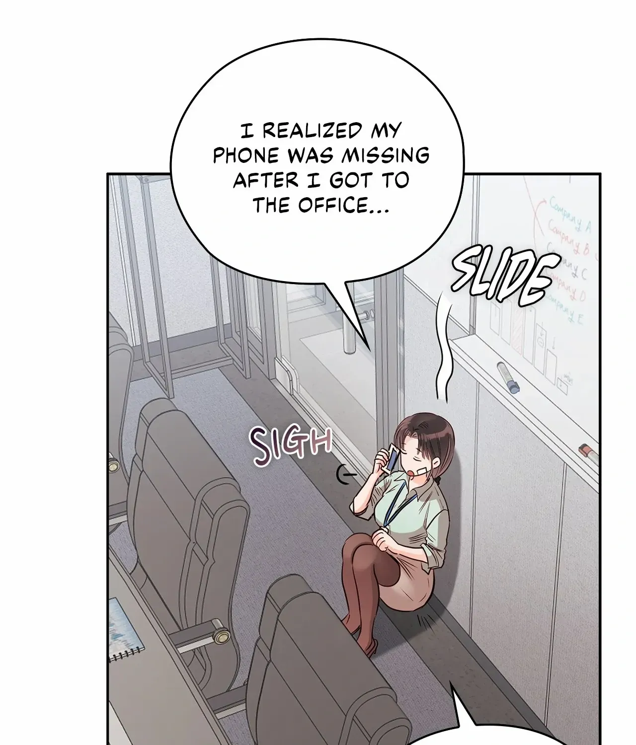 Be Quiet and Don’t Even Smile in the Office Chapter 62 page 25 - 