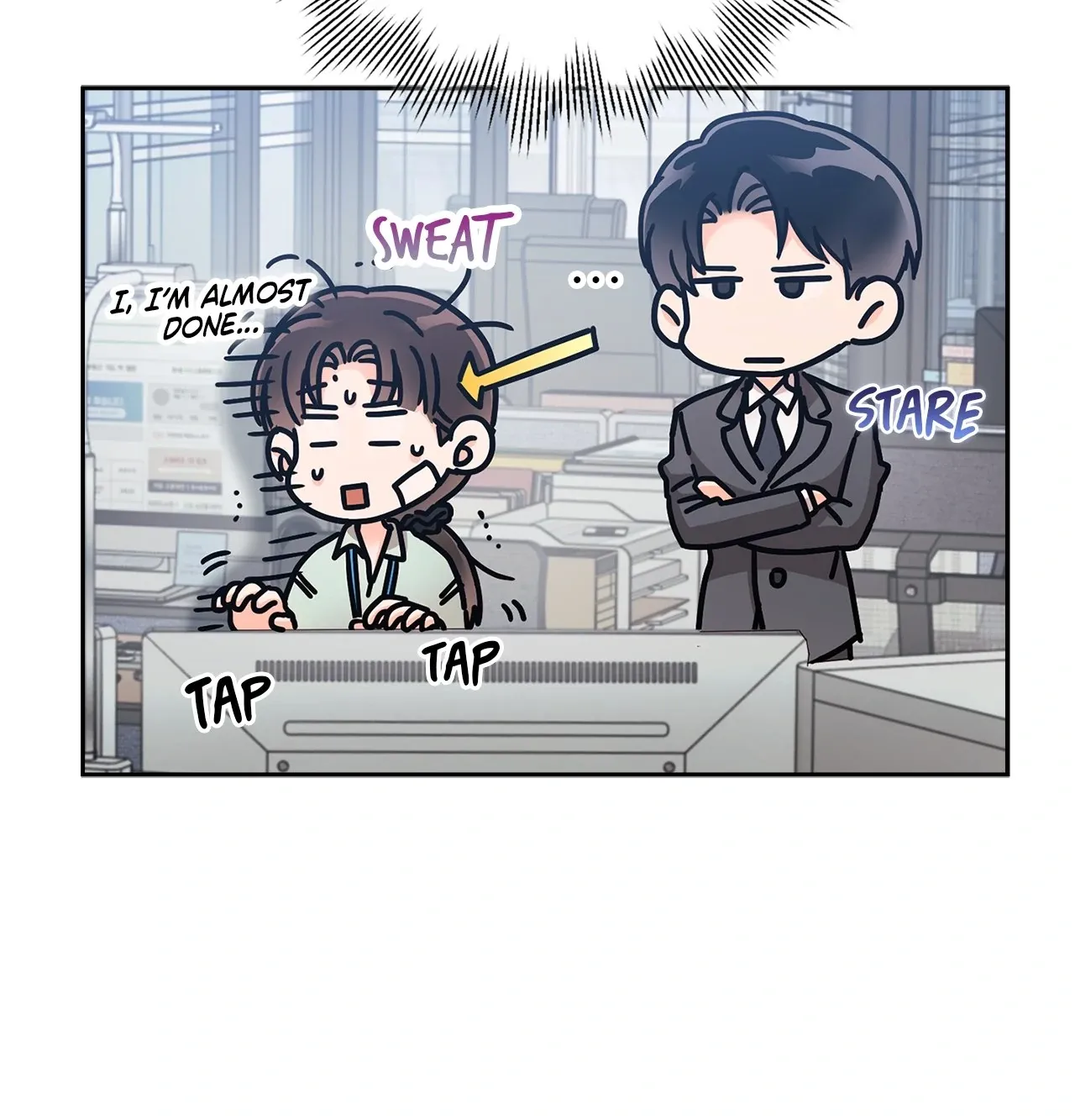 Be Quiet and Don’t Even Smile in the Office Chapter 63 page 11 - 