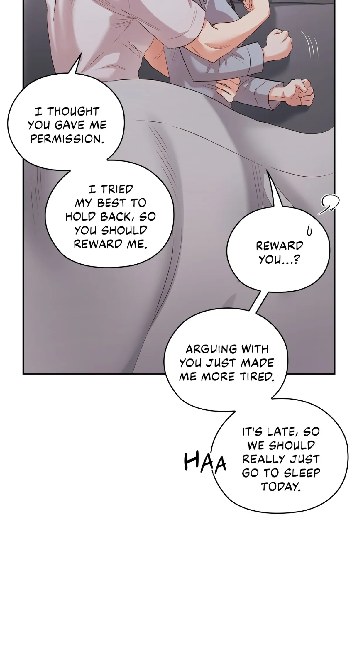 Be Quiet and Don’t Even Smile in the Office Chapter 65 page 37 - 
