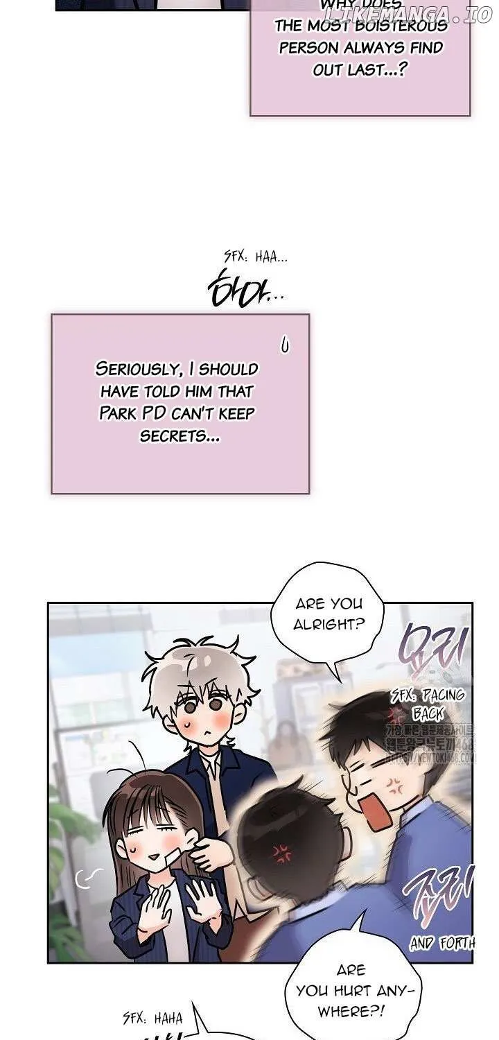 Be Quiet and Don’t Even Smile in the Office Chapter 71 page 34 - 