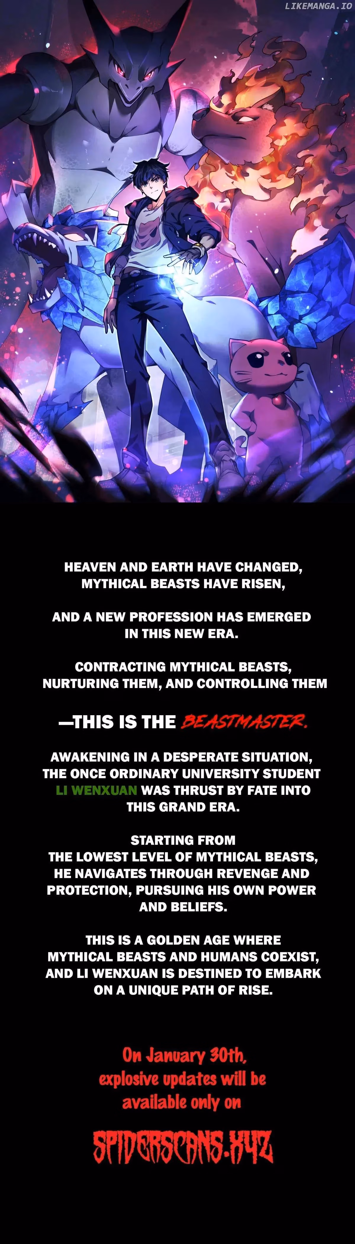Beastmaster: I can see the complete encyclopedia of evolution Chapter 0.5 page 1 - 