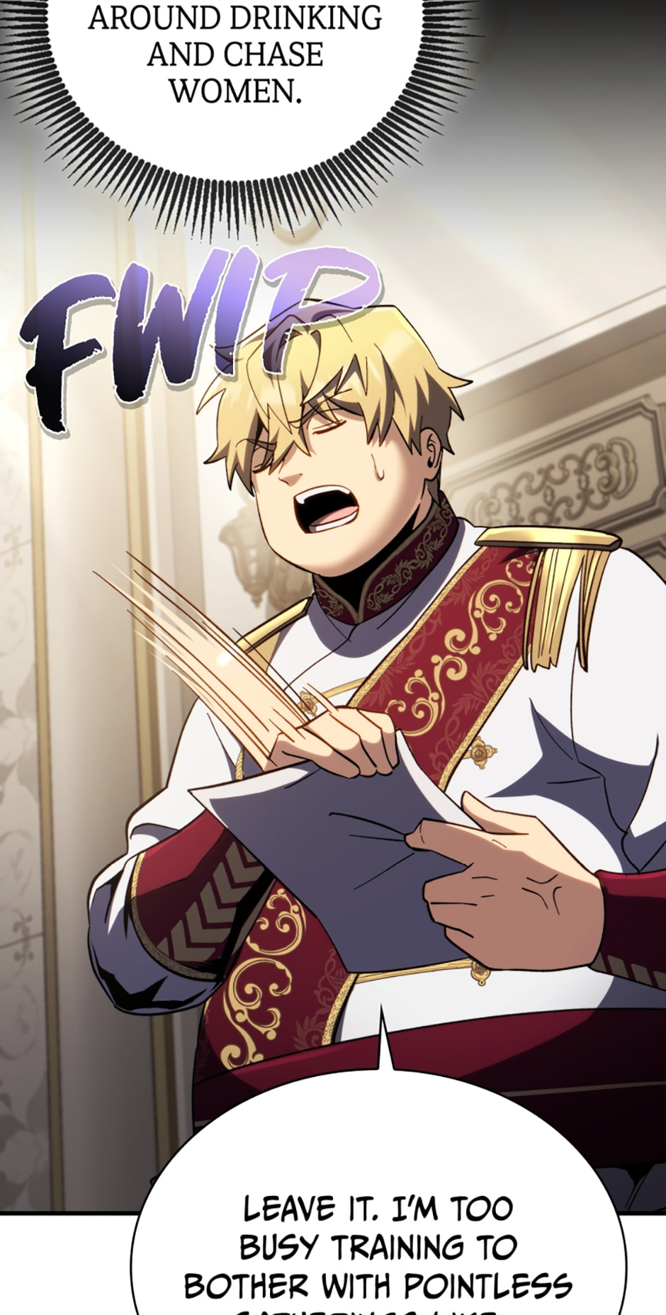 Became the Lout First Prince Chapter 8 page 113 - 