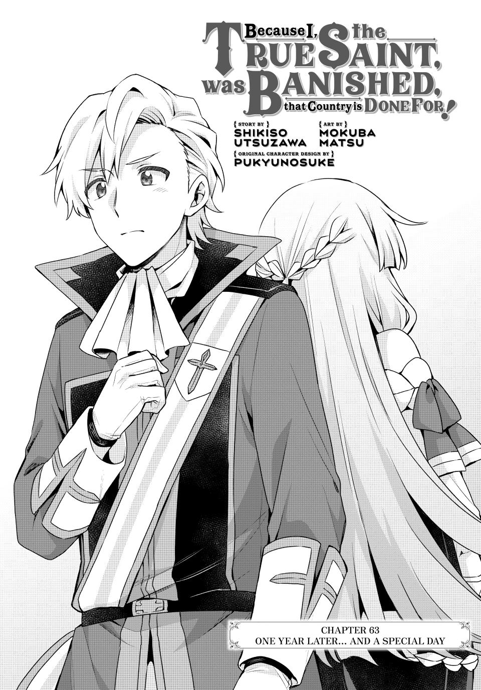 Because I, the True Saint, Was Banished, That Country Is Done For! Chapter 63 page 1 - 