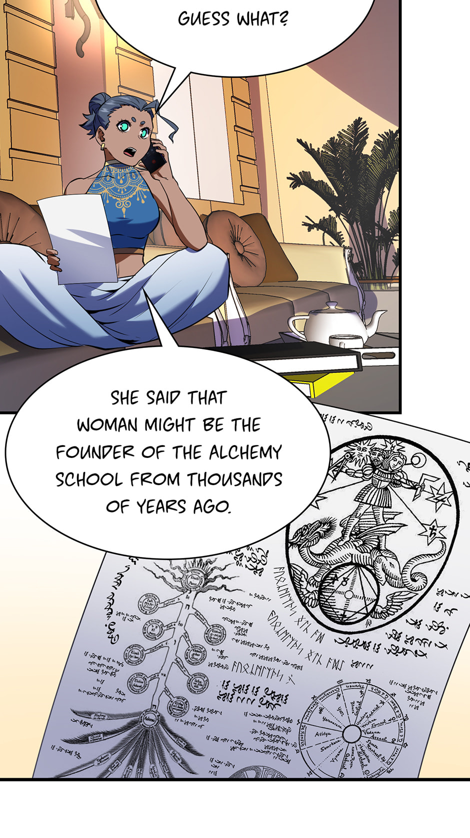 Becoming a Cthulhuian Overlord Chapter 192 page 35 - 