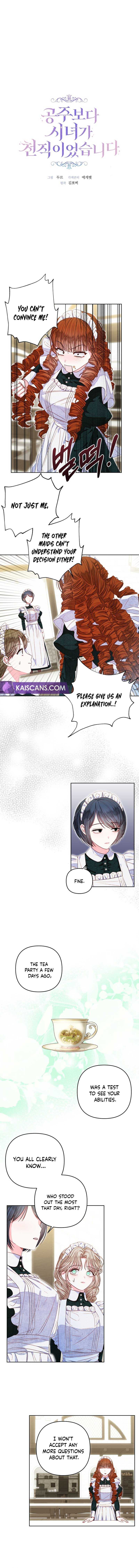 Being a Maid is Better than Being a Princess Chapter 10 page 2 - 