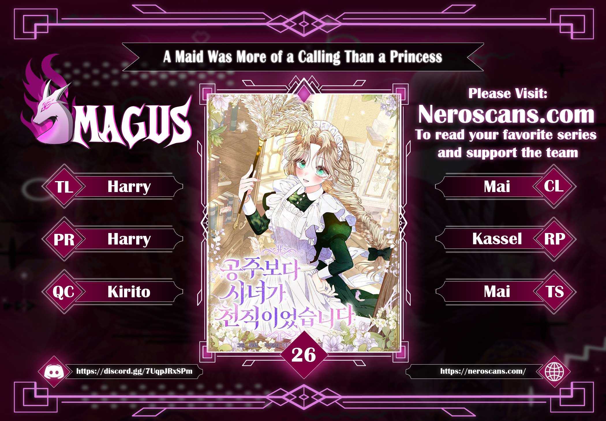 Being a Maid is Better than Being a Princess Chapter 26 page 2 - 