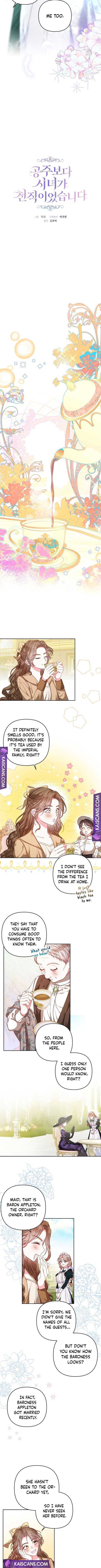 Being a Maid is Better than Being a Princess Chapter 6 page 3 - 