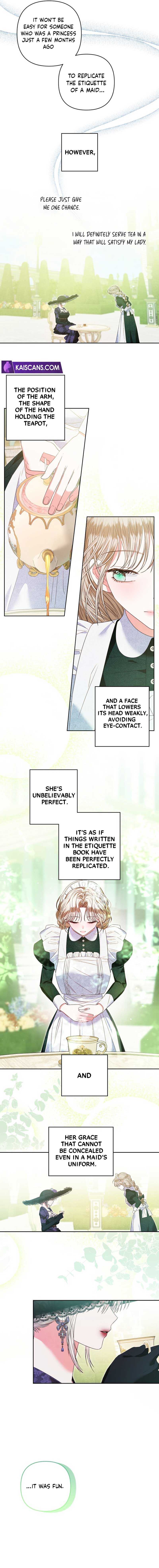 Being a Maid is Better than Being a Princess Chapter 8 page 4 - 