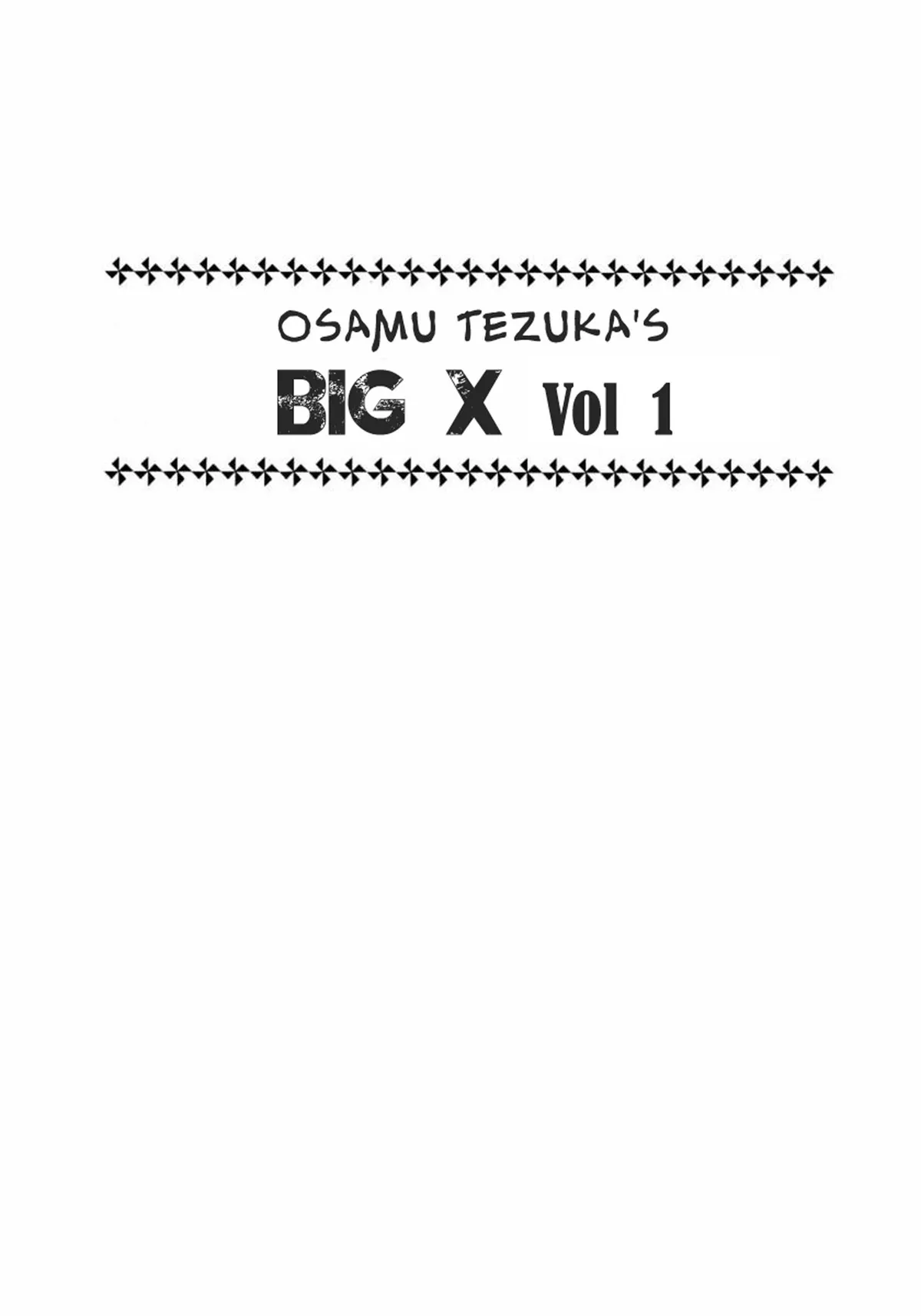 Big X Chapter 0 page 2 - 