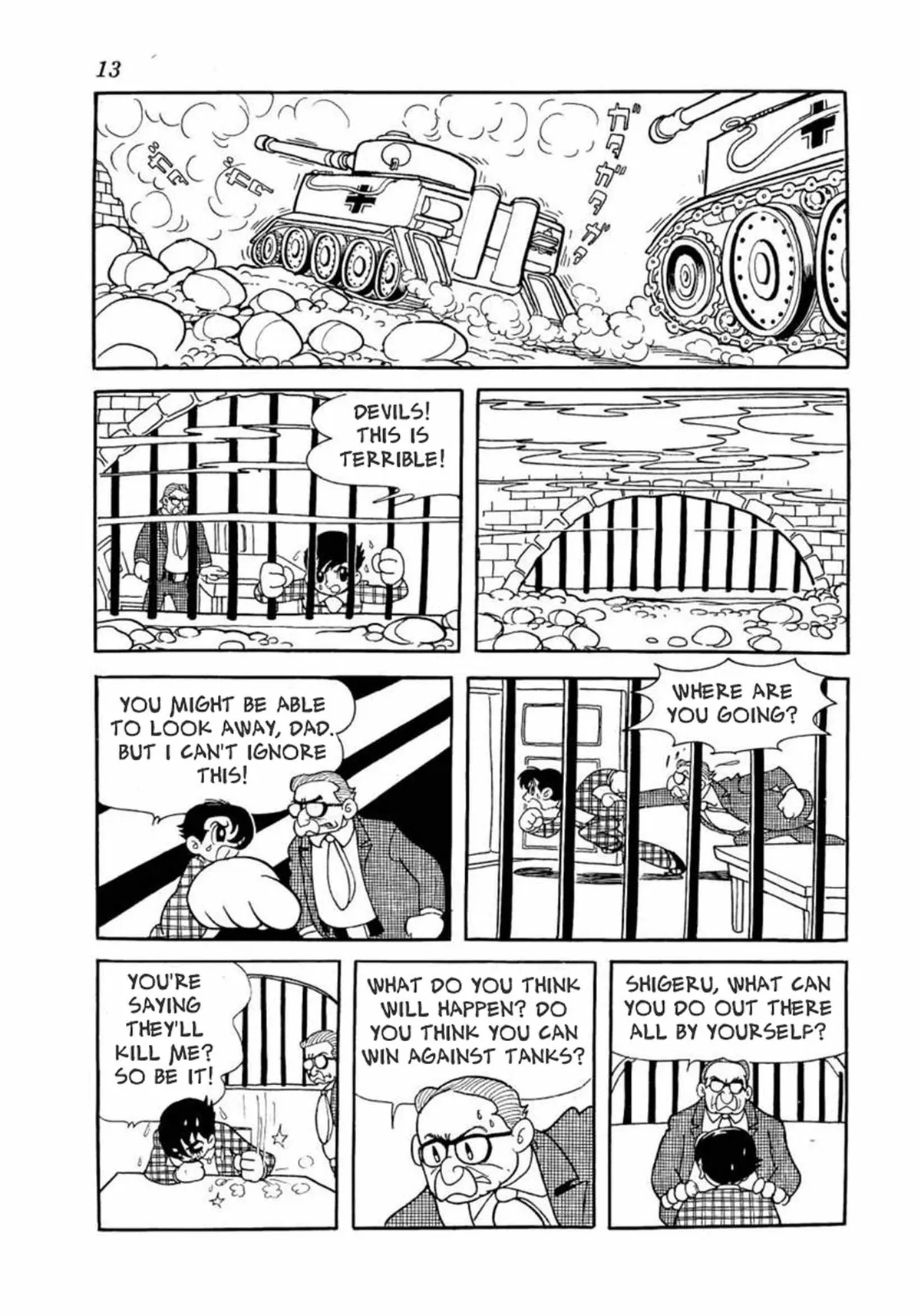 Big X Chapter 0 page 14 - 