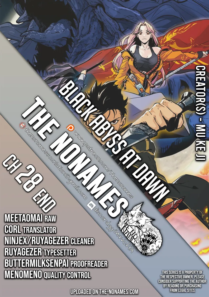 Black Abyss at Dawn (Colored) Chapter 28 page 1 - 