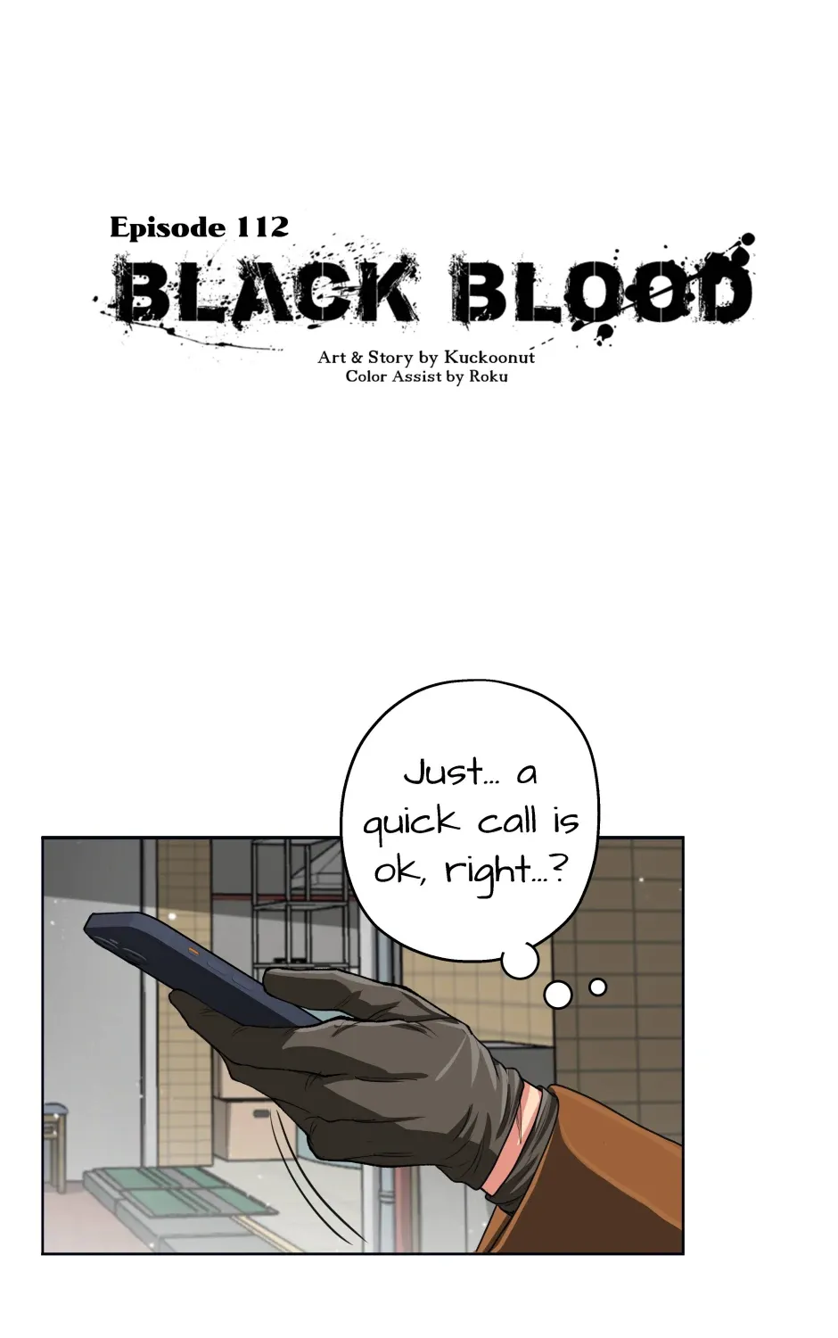 Black Blood 〘Official Mature〙 Chapter 112 page 2 - 