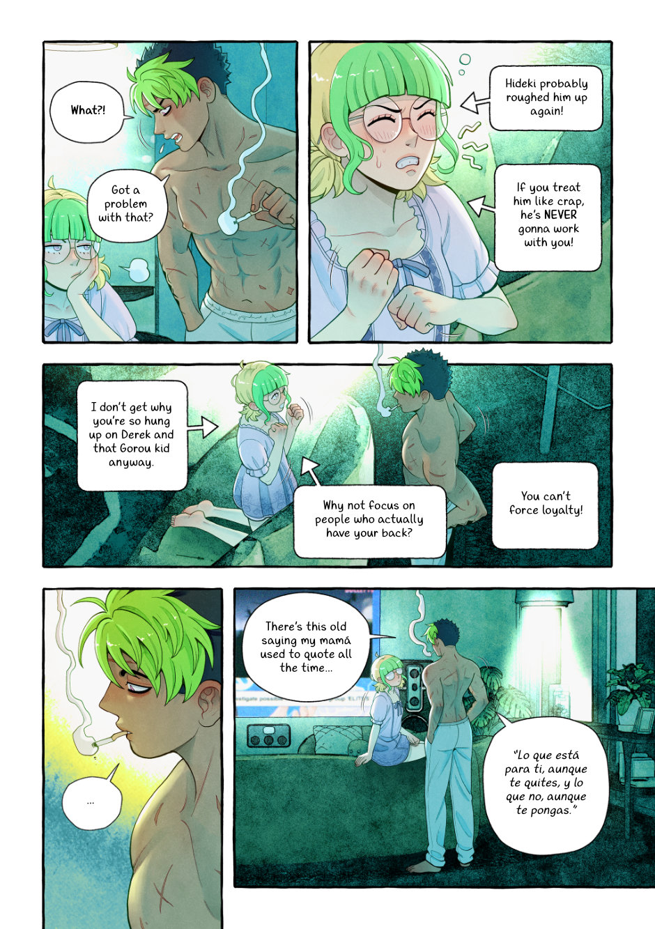 black & blue Chapter 283 page 1 - 