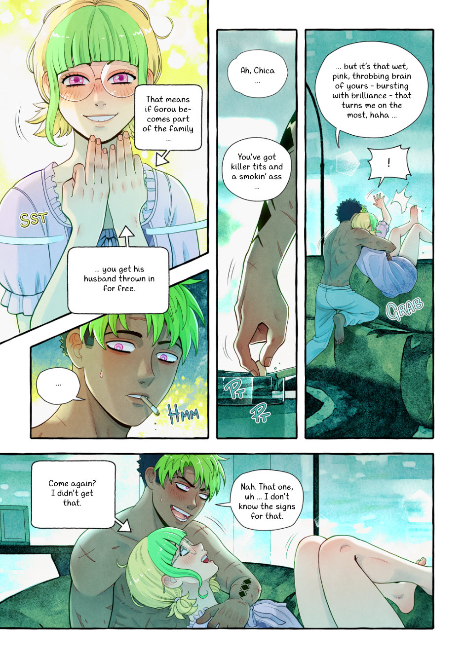 black & blue Chapter 284 page 1 - 