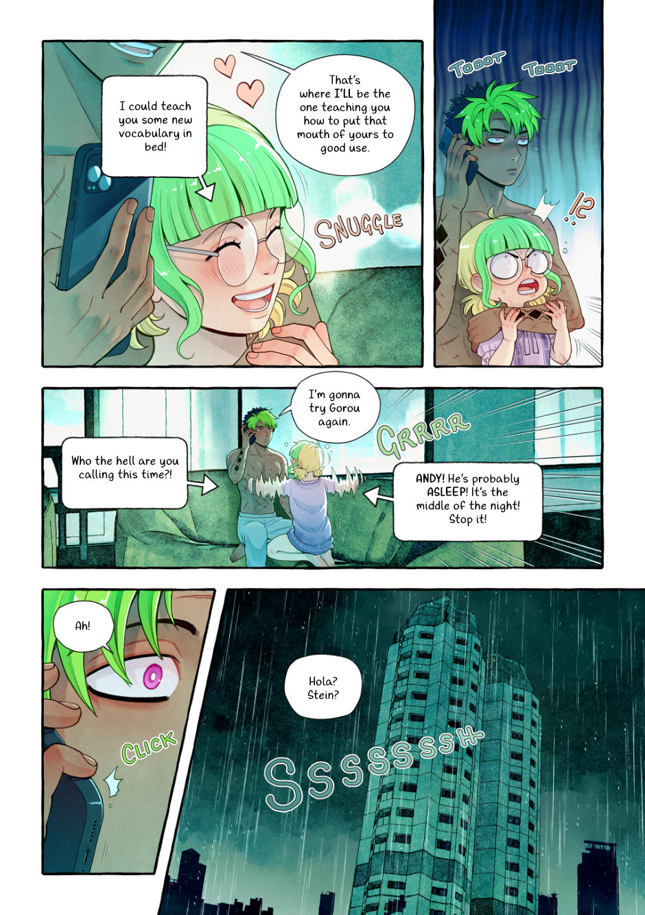 black & blue Chapter 284 page 2 - 