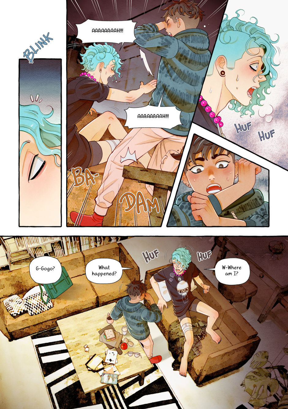black & blue Chapter 285 page 1 - 
