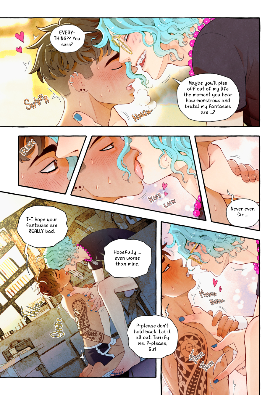 black & blue Chapter 300 page 1 - 