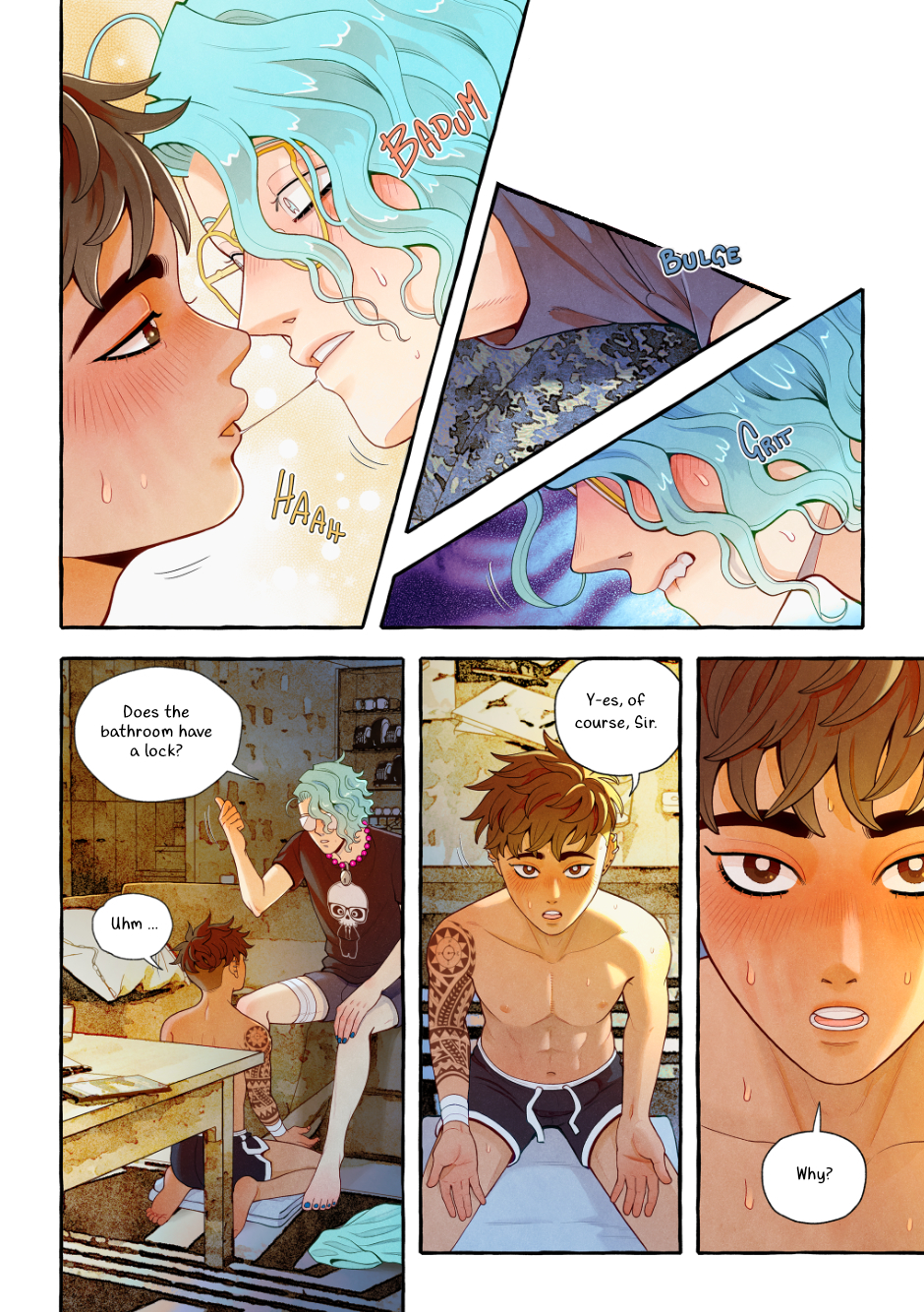 black & blue Chapter 300 page 2 - 