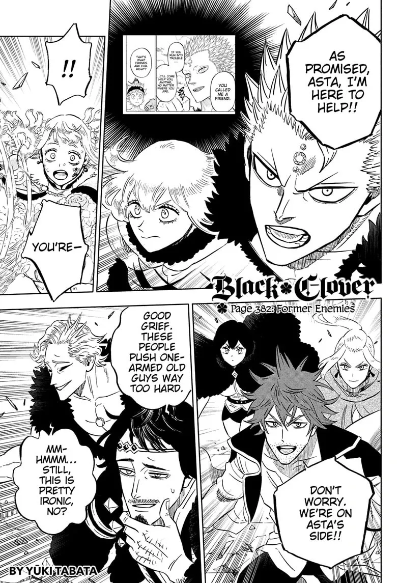 Black Clover (Fan Colored) (Colored) Chapter 382 page 1 - 