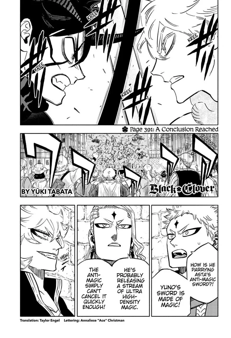 Black Clover (Fan Colored) (Colored) Chapter 391 page 1 - 