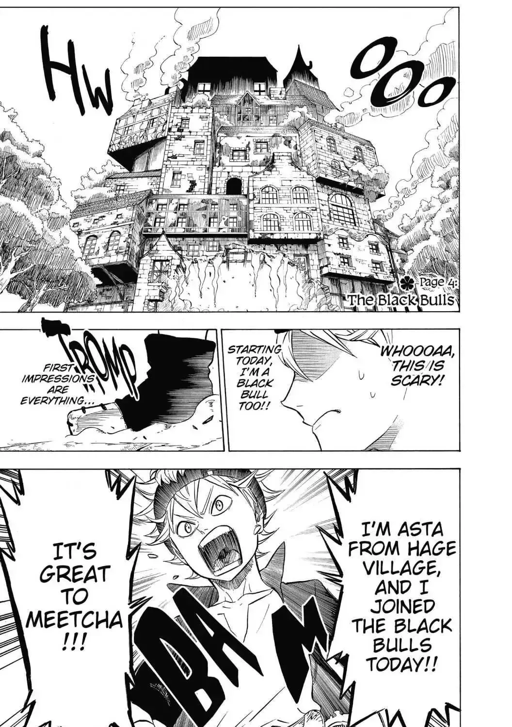 Black Clover (Fan Colored) (Colored) Chapter 4 page 1 - 
