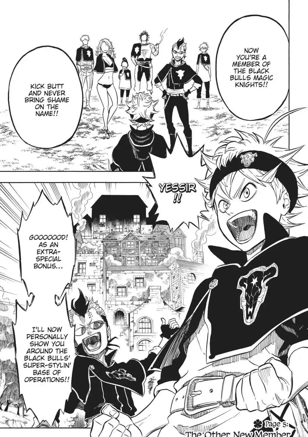Black Clover (Fan Colored) (Colored) Chapter 5 page 1 - 