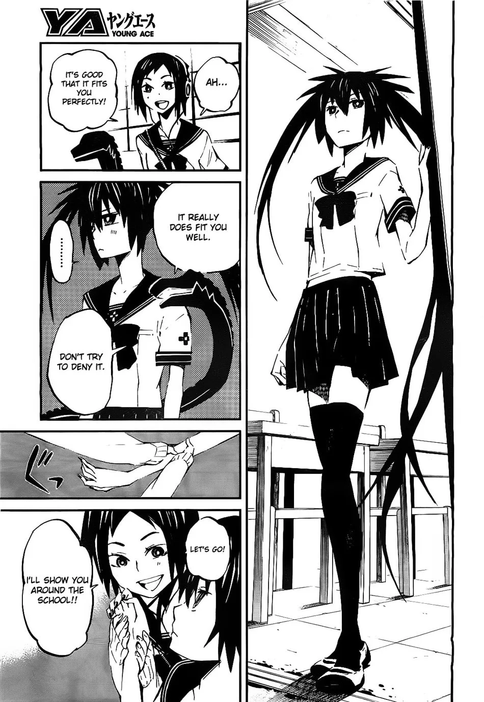Black★Rock Shooter: Innocent Soul Chapter 2 page 17 - 