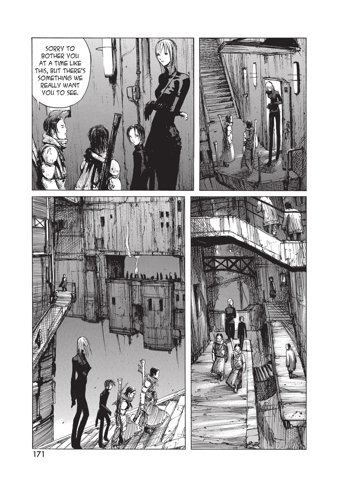 BLAME! Chapter 14 page 22 - 