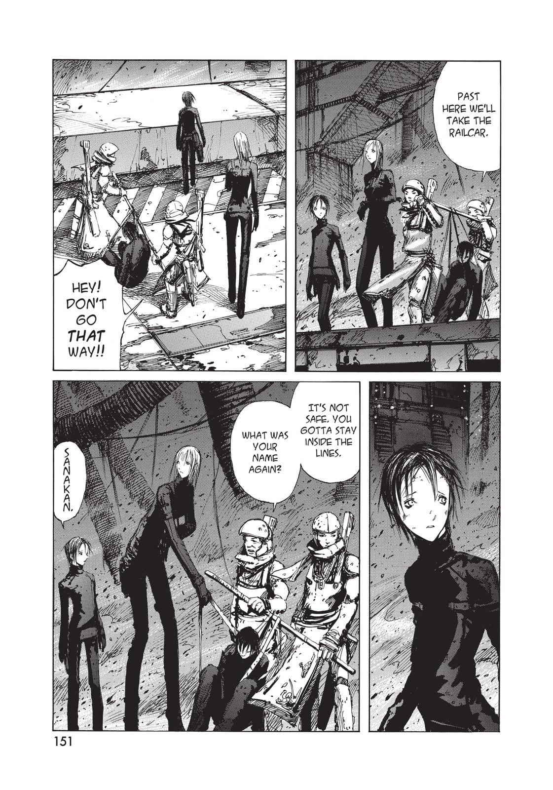 BLAME! Chapter 14 page 4 - 
