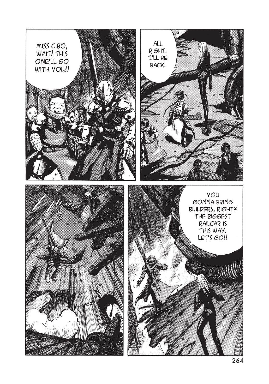 BLAME! Chapter 17 page 23 - 