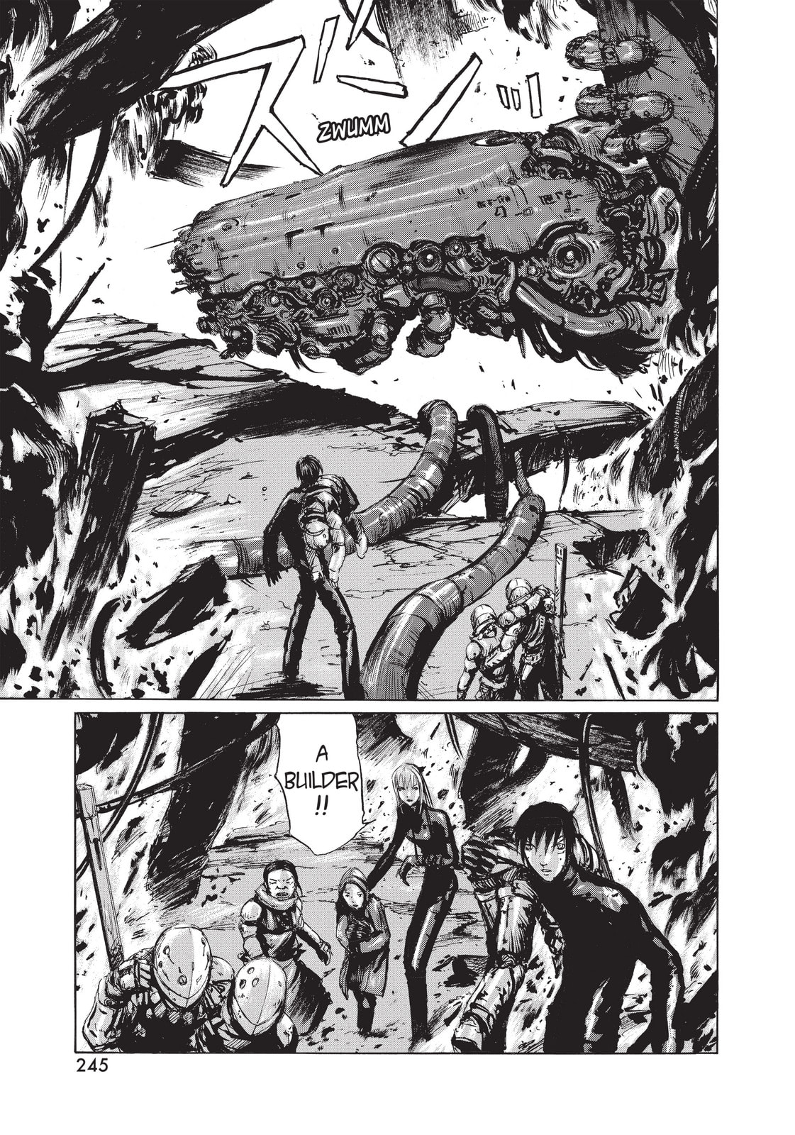 BLAME! Chapter 17 page 4 - 