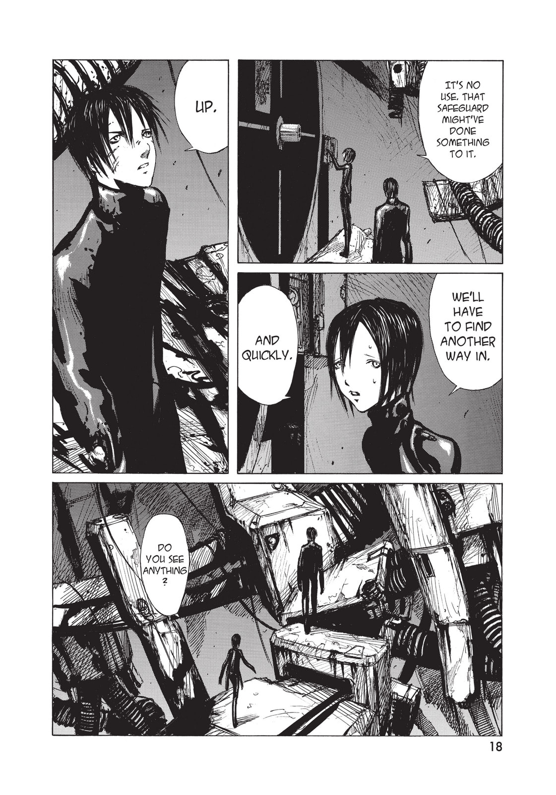 BLAME! Chapter 21 page 16 - 