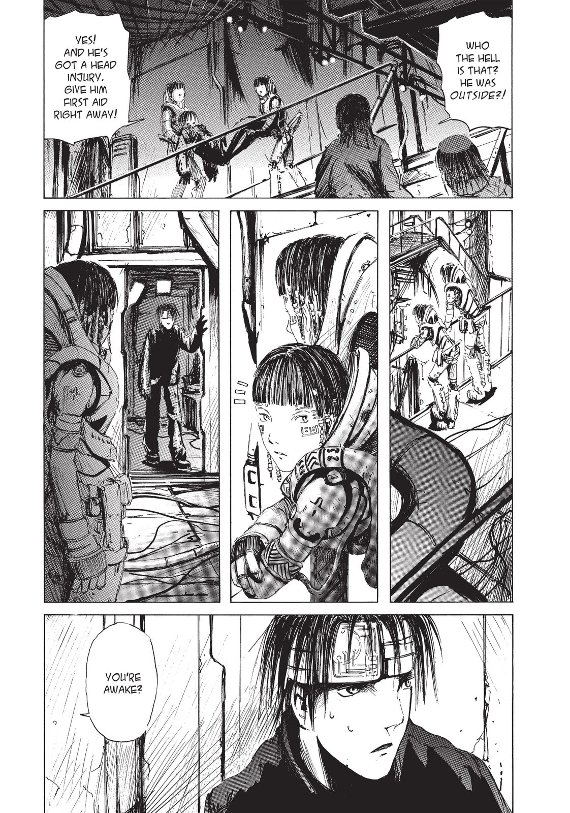 BLAME! Chapter 3 page 12 - 