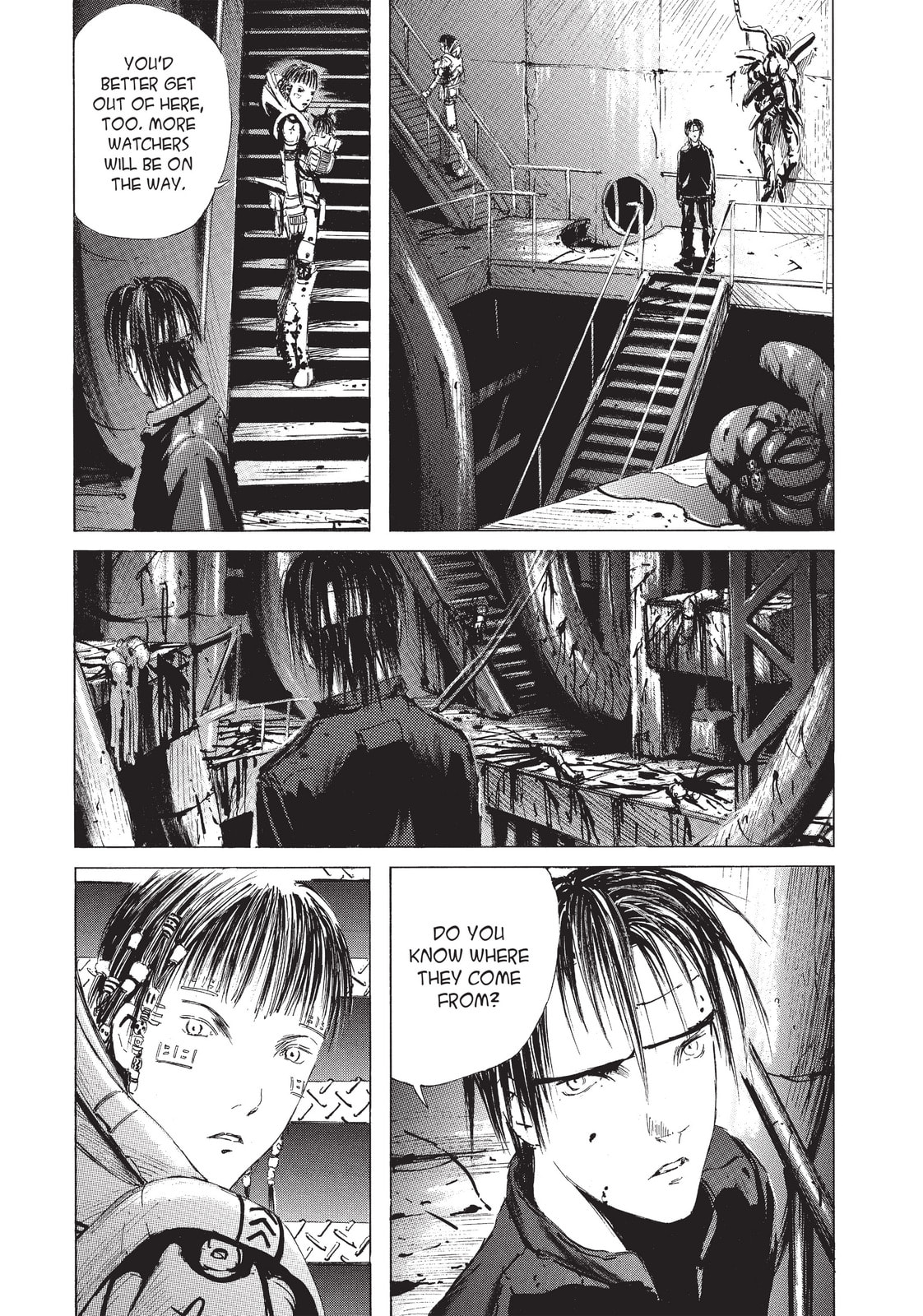 BLAME! Chapter 3 page 22 - 