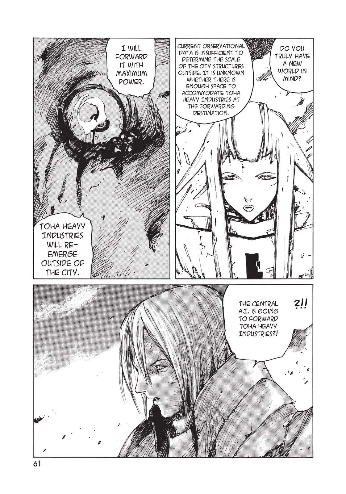 BLAME! Chapter 33 page 4 - 