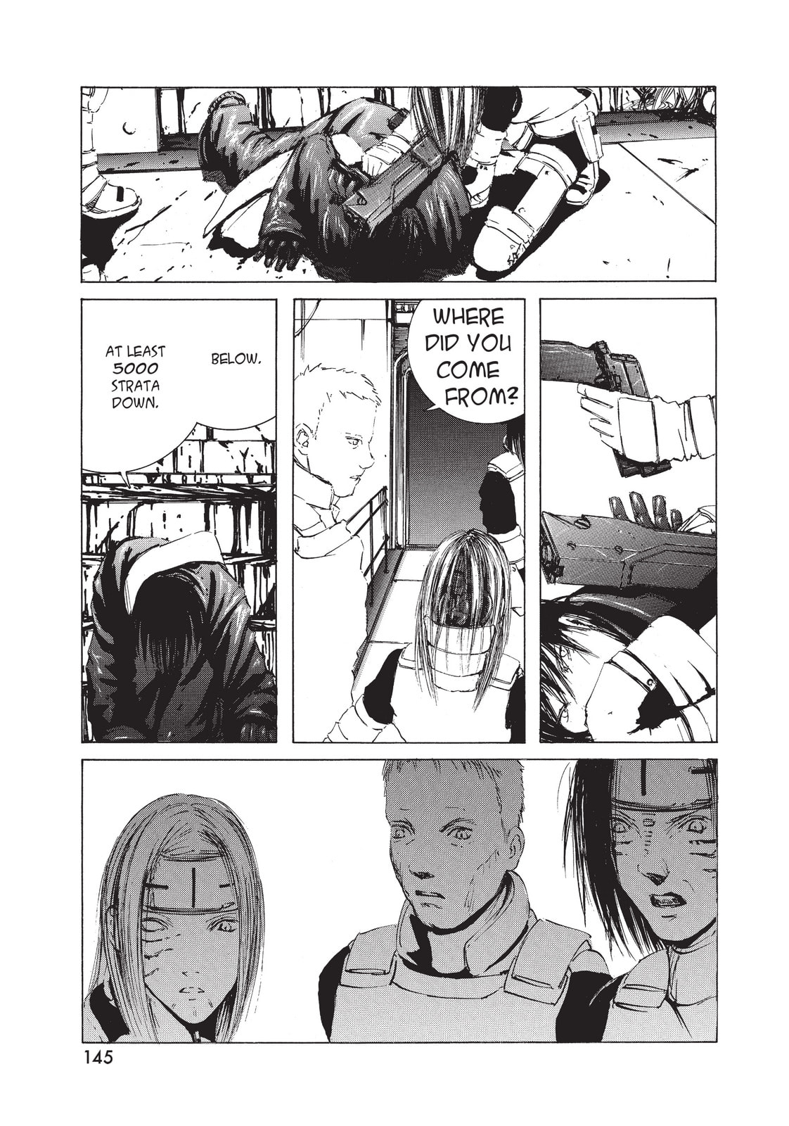 BLAME! Chapter 4 page 19 - 