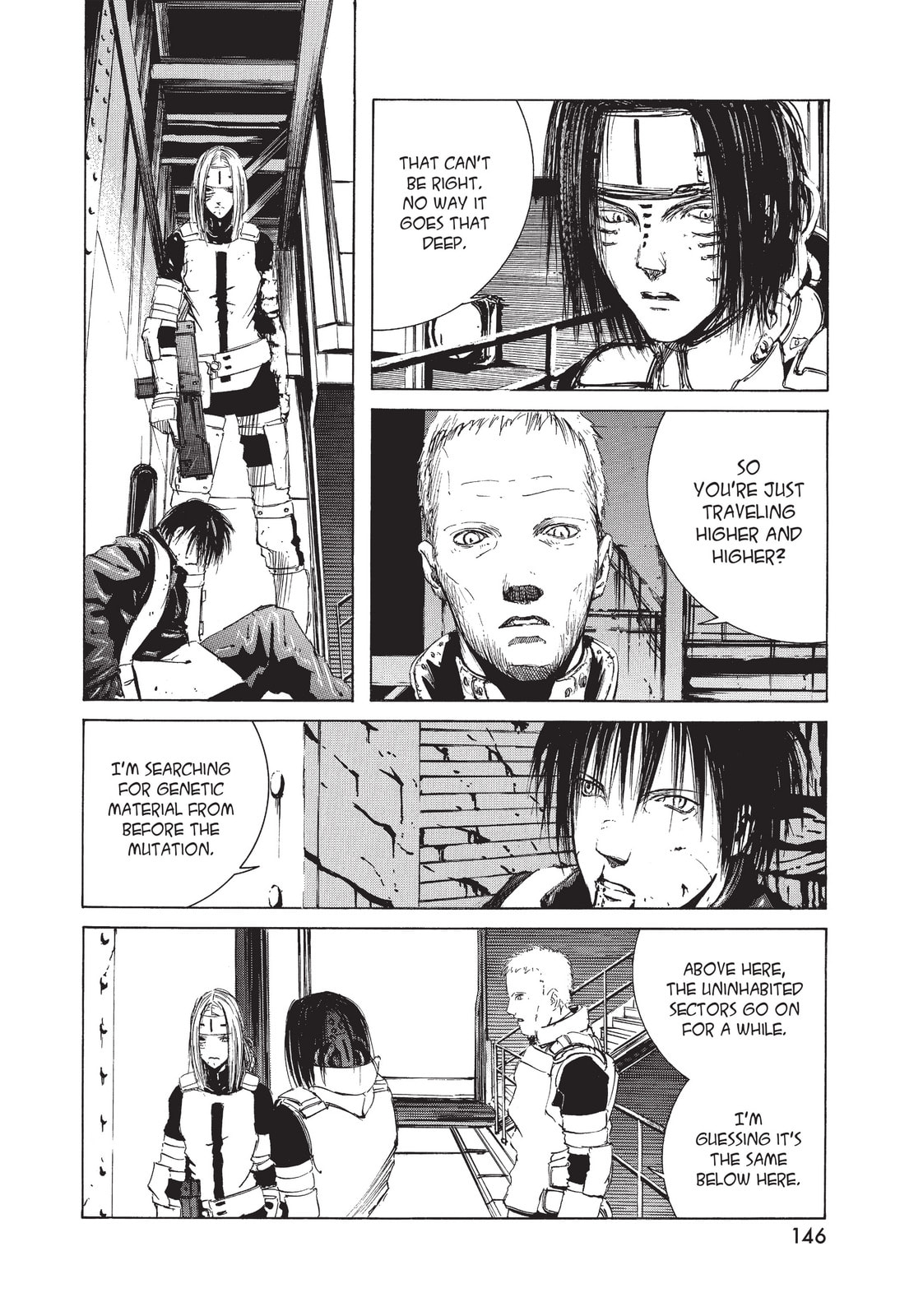 BLAME! Chapter 4 page 20 - 